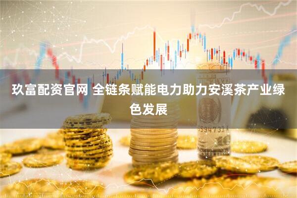 玖富配资官网 全链条赋能电力助力安溪茶产业绿色发展